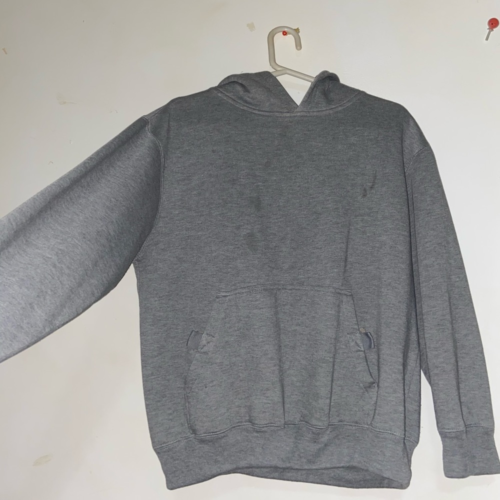 Gray hoodie
